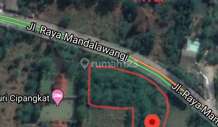 Tanah SHM Pinggir Jalan Raya Istimewa Untuk Usaha 1