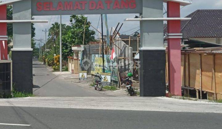 Dijual Tanah Purwomartani 100 Meter Jl.raya Selomartani 2