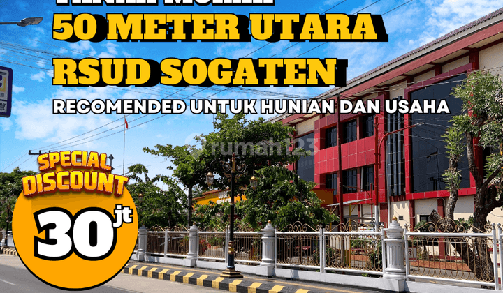 Di Jual Tanah Murah Sogaten Madiun 2 Jutaan Per Meter 1