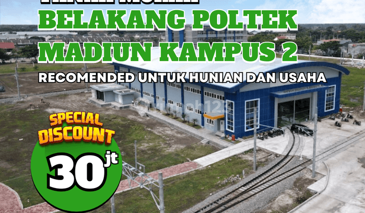 Dijual Tanah Murah Belakang Kampus 2 Poltek Winongo 1