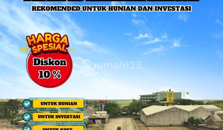 Promo Diskon Tanah Murah Depan Rumah Sakit Hermina 1