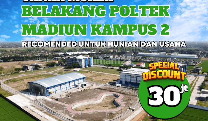 Tanah Murah Madiun Belakang Kampus 2 Poltek Madiun 2