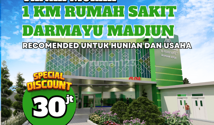 Tanah Murah Kota Madiun Dekat Dengan Rsu Darmayu Madiun 1