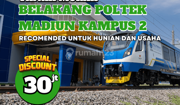 Tanah Murah Madiun Belakang Kampus 2 Poltek Madiun 1