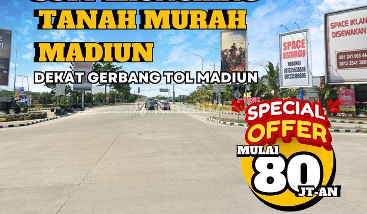 Tanah Murah Madiun Dekat Exit Tol Madiun 1