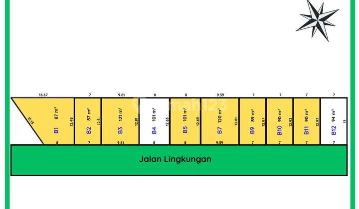 4 Menit Gerbang Tol Madiun, Kavling Murah Madiun Nglames 1