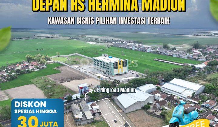 Depan Rs Hermina Madiun, Kavling Murah Madiun Mr 1