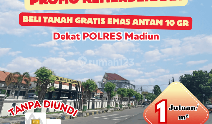 Promo Kemerdekaan, Beli Tanah Gratis Emas 10 Gr Demangan 1