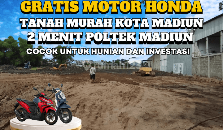 Beli Tanah Gratis Motor Vario, Selatan Kantor Pt. Imst 1