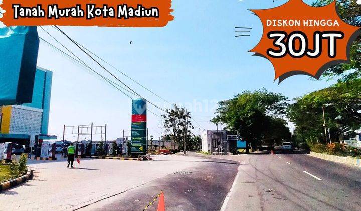 Tanah Madiun Kota Murah Tepi Jl Ringroad Depan Rs Hermina Jual Cepat  1