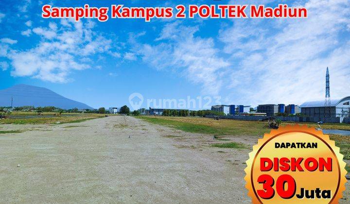 Samping Poltek Tanah Murah Madiun Winongo 1 Jt an m2 2