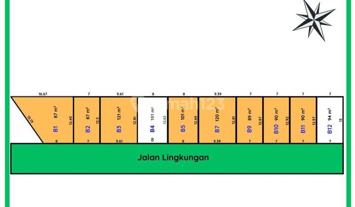 Tanah Murah di Nglames, Cocok Untuk Hunian 1