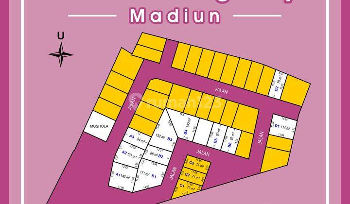 Tanah Murah Sogaten Dekat Terminal Madiun Kota 2