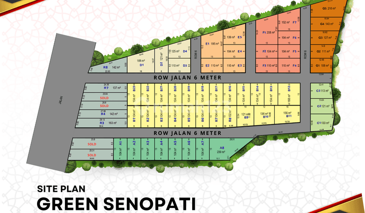 Tanah Murah Madiun, Pinggir Jalan Ringroad Barat 1