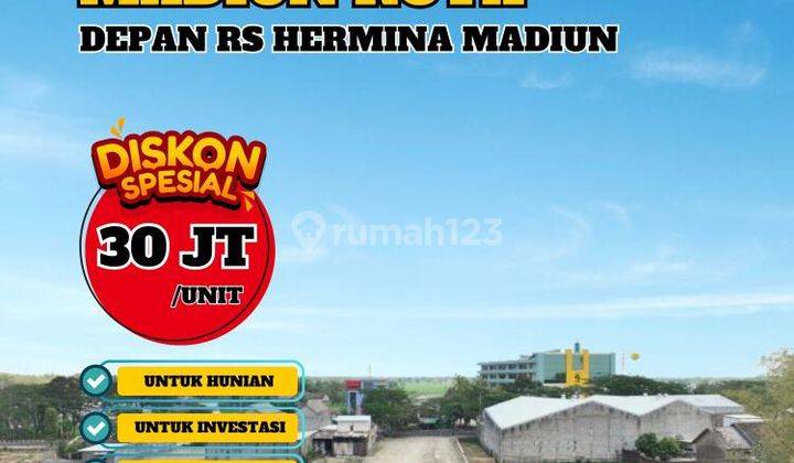 Tanah Murah Madiun Kota Tepi Jl Ringroad Depan Rs Hermina 2