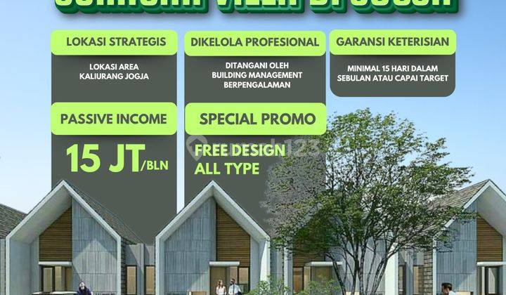 Bisnis Villa Jogja, 400 Jutaan, Pasive Income 15 Jt Perbulan 2