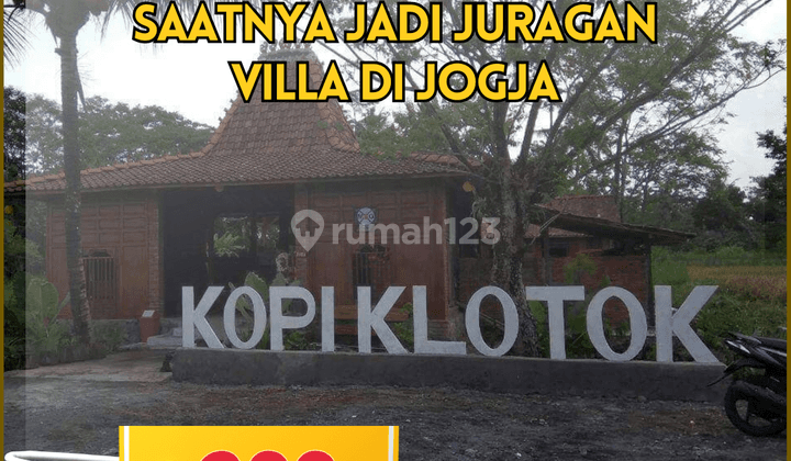 Area Kopi Klotok Jogja, Kavling Villa SHM View Merapi 1