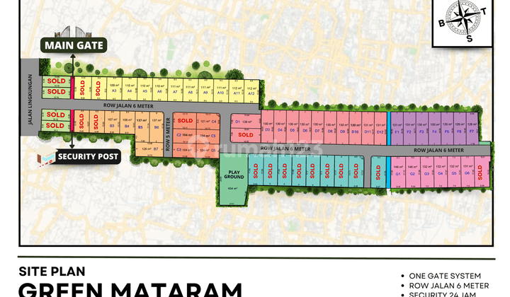 Tanah Murah Sleman Dekat Ring Road Dengan Row Jalan 6 Meter 2