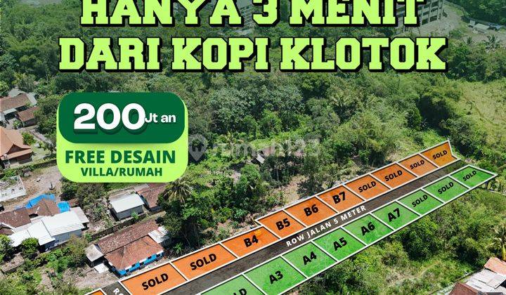 Jarang Ada, Tanah 200 Jutaan di Jogja, Free Design 3D 1