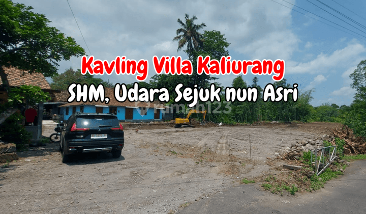 Kavling Villa Kaliurang Jogja, View Merapi, 1 Jutaan Luas 141 M2 1