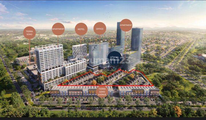 Ruko Tierra Soho Avenue Type Standard A 3 Lantai Strategis Surabaya Barat 1