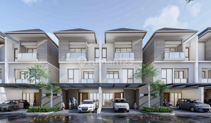 Rumah 3 Lantai Mewah Modern Minimalis, Dekat Dengan Perkantoran, Sekolahan, Mall & Akses Toll. Lokasi Perumahan Tierra Residence Surabaya Barat Rumah Baru 2