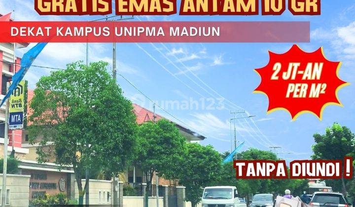 Tanah Madiun Kota 200 Jt an Promo Merdeka Beli Tanah Gratis Emas Antam 10 Gram Tanpa Diundi  1