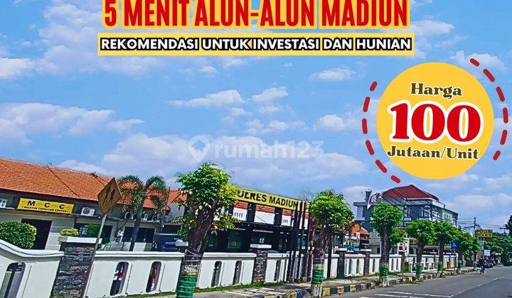 Bu Tanah Madiun Kota 100 Jutaan Taman Dekat Sleko