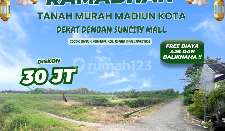 Tanah Premium Madiun Kota Dekat Suncity Mall Tanah Premium Madiun Kota Dekat Suncity Mall