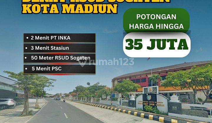 Tanah Madiun Kota Manguharjo Potongan Harga 30 Juta 1