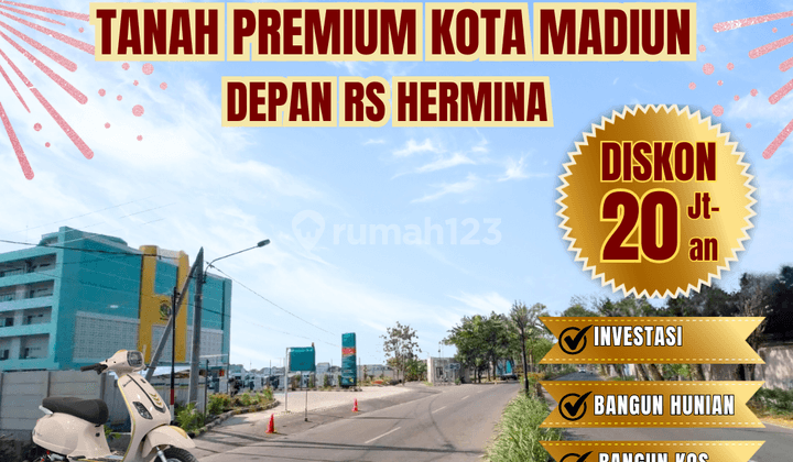 Tanah Madiun Kota Manguharjo Potongan Harga 30 Juta 1