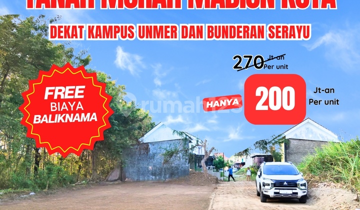 FOR SALE QUICK LAND MADIUN CITY SERAYU