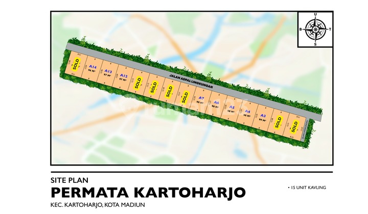 Peluang Langka! Tanah Kavling 100 Jutaan di Ring 1 Kota Madiun.