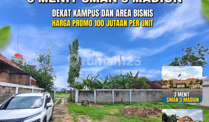 LAND FOR SALE CHEAP MADIUN 100 MILLION NEAR STATION READY TO BUILD
