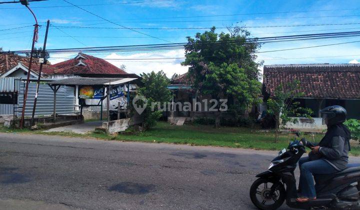 DIJUAL MURAH TANAH BONUS BANGUNAN PINGGIR JALAN RAYA BARAT DEKAT KAMPUS UNESA 2