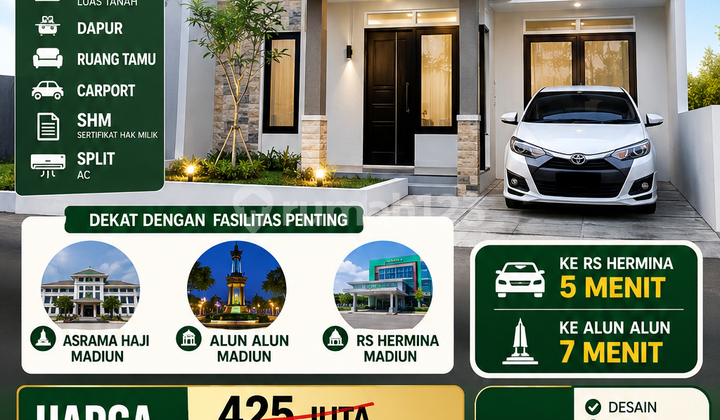 Jual Cepat Rumah Madiun Dekat Asrama Haji Madiun Jual Cepat Rumah Madiun Dekat Asrama Haji Madiun
