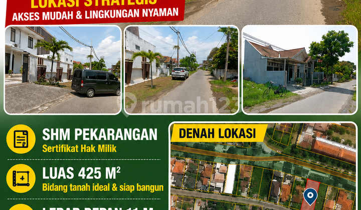 Jual Cepat Tanah Samping Rs Griya Husada Madiun Kota