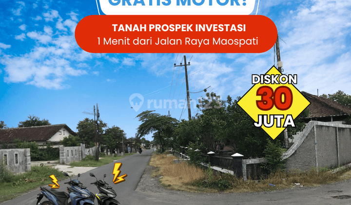 Tanah di Jalan Sendang Kamal, Madiun SHM 60 m² 1