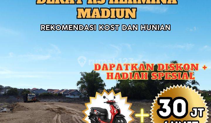 Tanah di Jalan Ringroad Barat, Madiun SHM 104 m² 1