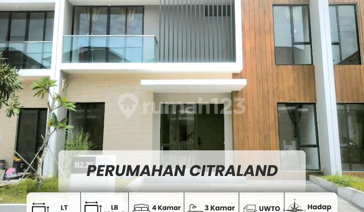 Disewa Rumah Citra Land Megah 4kt 3km