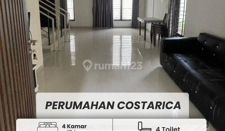 Disewa Rumah Costarica 4kt 3km Luas Dan Nyaman 1