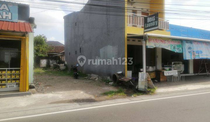 Tanah Jalan Utama Pasar Rejodani Palagan KM 10 Sleman Yogyakarta  2