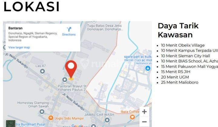 Tanah Kavling Shm Murah Dijual Palagan Jogja Sleman Yogyakarta 2