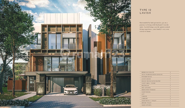 Enchante Residance, Hunian Mewah Bernuansa Resort Di BSD CIty 2