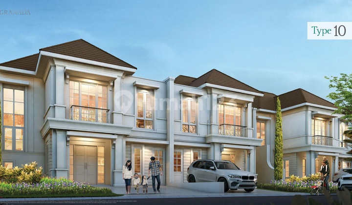 Rumah Mewah Siap Huni di New Alicante, Alicante Barat 
