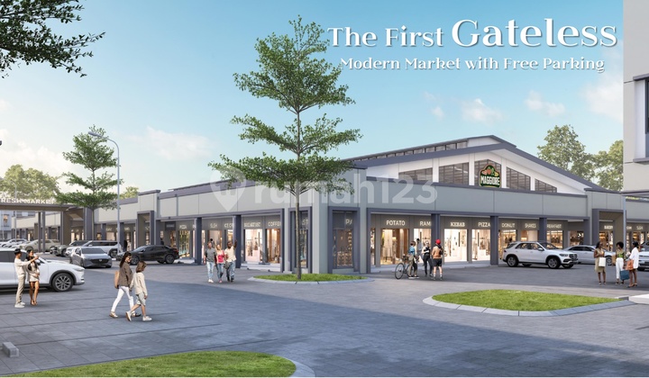 Ruko & Toko Modern di Maggiore Fresh Market - Gading Serpong