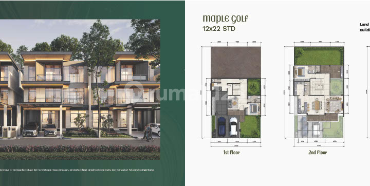 The Maple Golf Rumah Mewah View Lapangan Golf Eksklusif di Summarecon Bogor 2