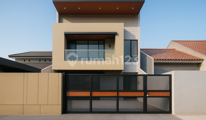 Brand New Modern House Griya Loka BSD - Desain Elegan & Minimalis