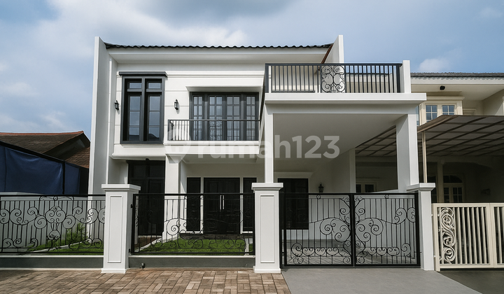 Two-Story New House in Chrysant Garden, BSD City