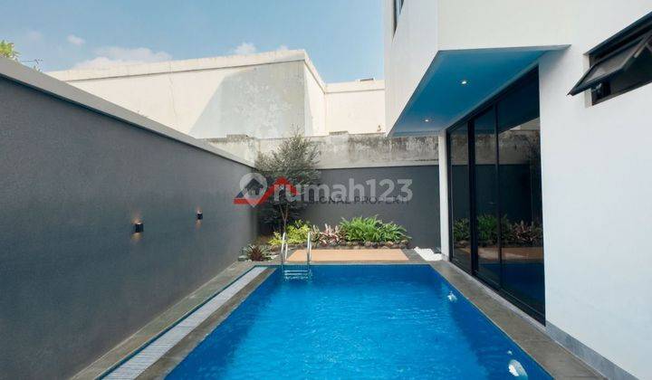 Rumah Baru Modern Mininalis Delam Komplek Lokasi Strategis Di Ampera Kemang Jakarta Selatan 2